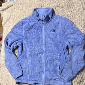 The North Face Light Blue Plush Jacket